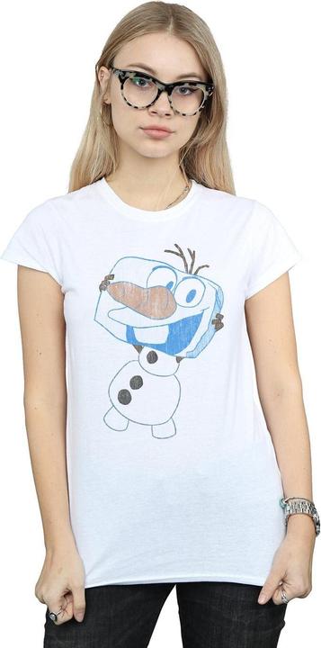 Immagine prodotto Disney Frozen Olaf Ice Cube Maglietta Donna (L)