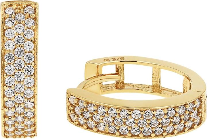 Produktbild Amor Ohrschmuck für Damen, Gold 375, Zirkonia synth. (Gold 375, 9 ct)