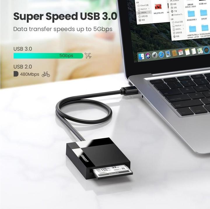 Actual product image Ugreen CR125 4-in-1 (USB 3.0)