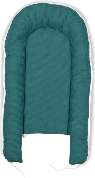 Produktbild Ullenboom Babynest Eukalyptus Petrol 55 x 95 cm