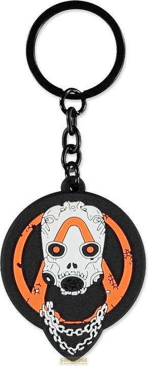 Actual product image Difuzed Borderlands - PSYCHO Rubber Keychain