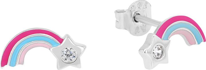 Produktbild Prinzessin Lillifee Ohrschmuck für Mädchen, 925 Sterling Silber, Zirkonia synth. | Sternschnuppe (Silber 925)