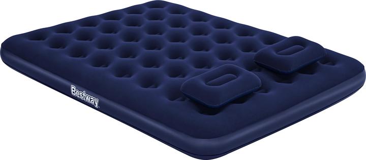 Image du produit Bestway Matelas gonflable 2 places avec pompe manuelle 203 x 152 x 22 cm