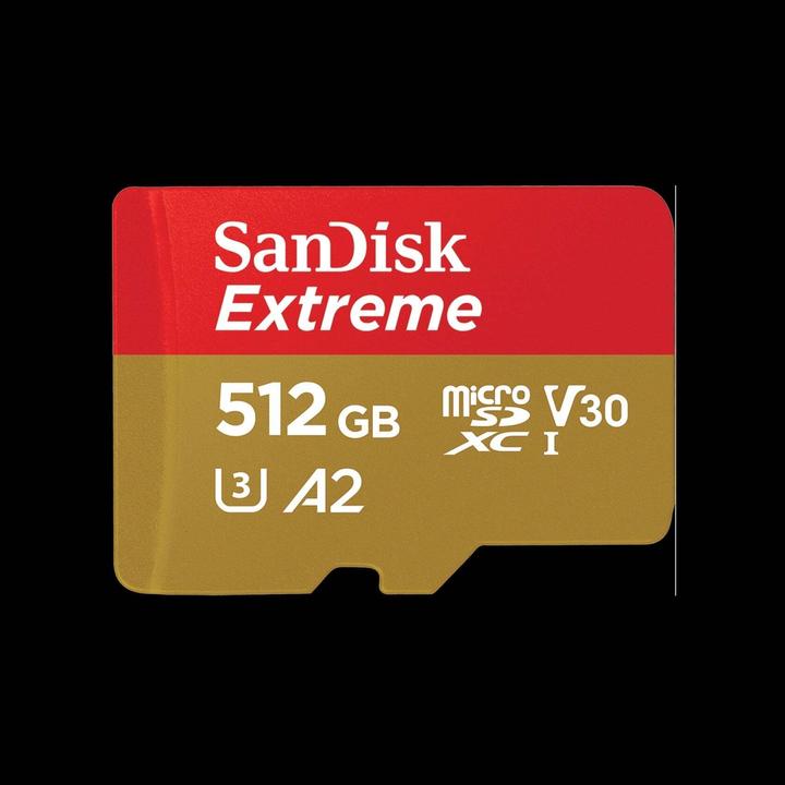 Produktbild SanDisk Extreme UHS-I V30 (512 GB, microSDXC, U3, UHS-I)