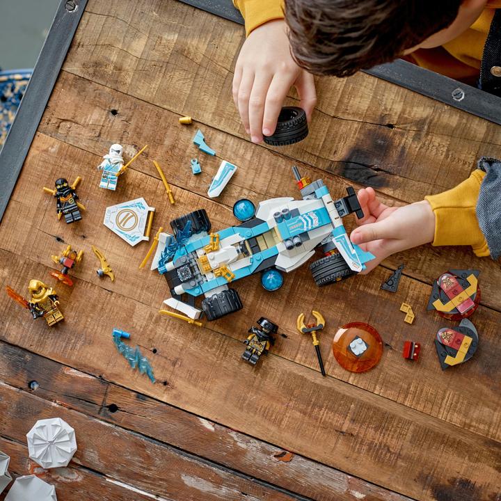 Image du produit LEGO La voiture de course Spinjitzu de Zane Dragonpower (71791, LEGO Ninjago)