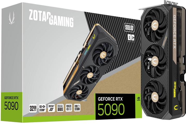 Immagine prodotto Zotac GeForce RTX 5090 Solid OC (32 GB)