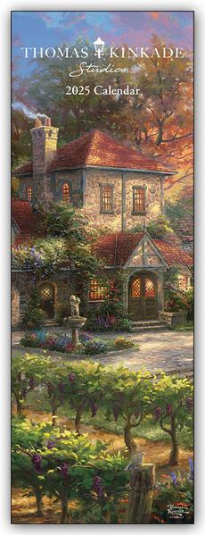 Image du produit Thomas Kinkade Studios 2025 Calendrier Slim (Anglais)
