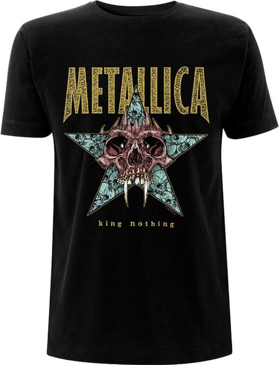 Actual product image Metallica Unisex Adult King Nothing Back Print T-Shirt (S)