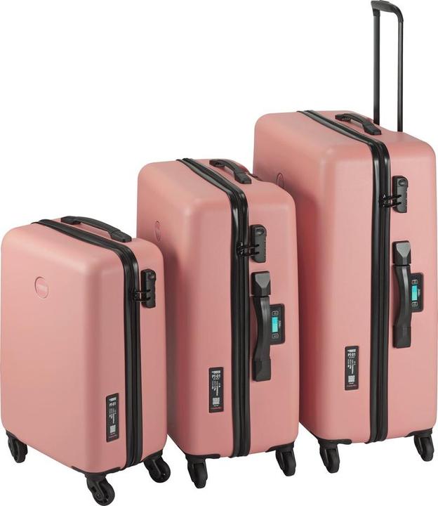 Produktbild Princess Traveller Prinzessinreisende PT01 -Skala - Koffer mit integrierter Waage - Peony Pink - SML (35 l, Handgepäck (bis 50l))