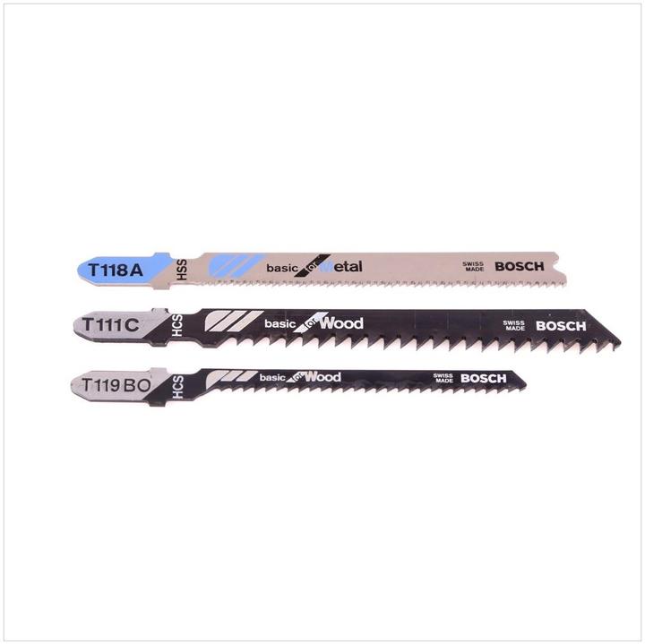 Produktbild Bosch Professional Zubehör 30-tlg. Stichsägeblatt-Set Wood and Metal