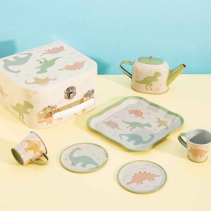 Produktbild Activity Board Dinosaurier Kinder Tee für zwei Set, Dino Teekanne, Vorspielen