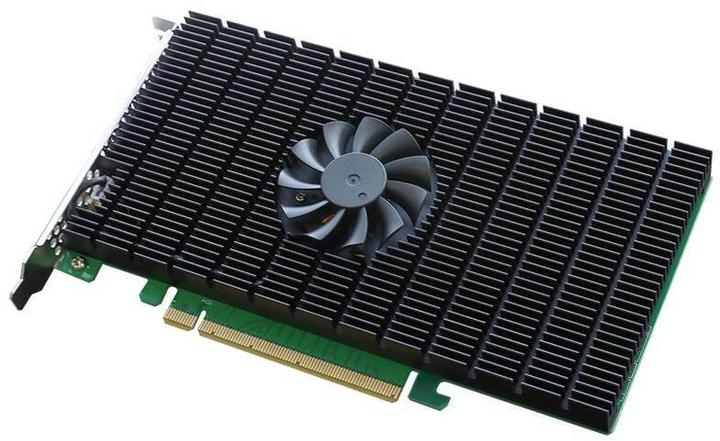 Actual product image HighPoint Host Bus Adapter Rocket 1504 PCI-Ex16v4 - 4x M.2 NVMe