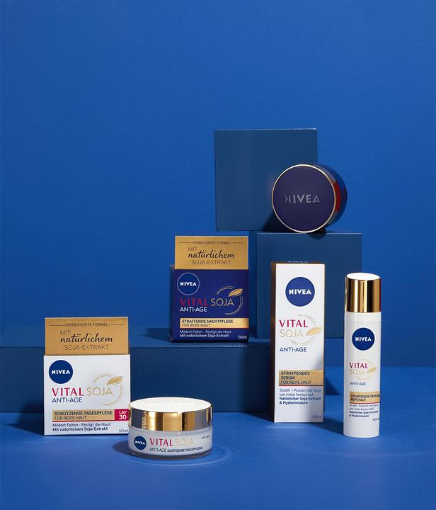 Actual product image NIVEA Vital Soy Protective Day Care SPF30 (50 ml, Day cream, SPF 30)