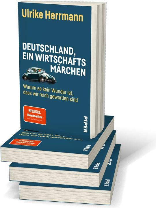 Immagine prodotto Deutschland, ein Wirtschaftsmärchen (Tedesco, Ulrike Herrmann, 2022)