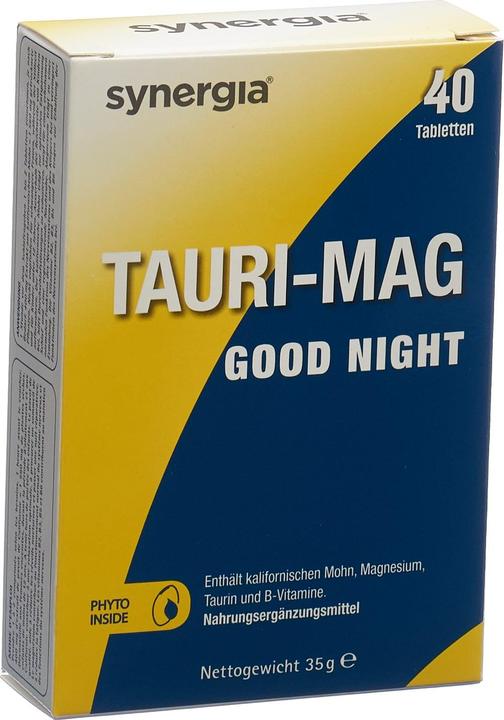 Immagine prodotto Tauri-Mag Scheda della buona notte (40 Pezzo/i, Pillole, 57 g)