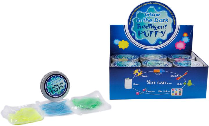 Actual product image Sombo Putty Glow in the Dark Display