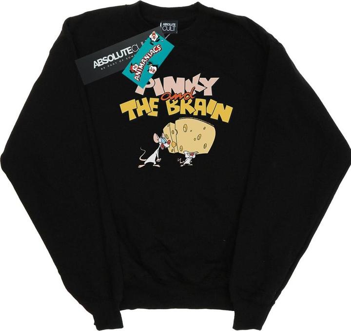 Universal Textiles Pinky And The Brain Cheese Head Sweatshirt
