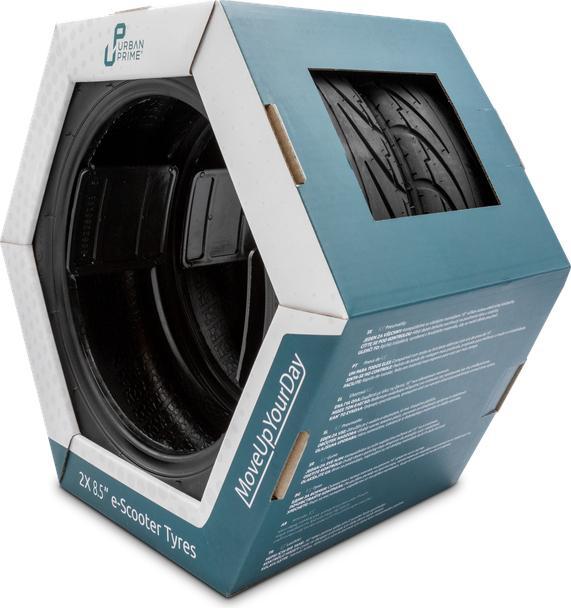 Image du produit Urban Prime Kit De 2 Pneus 8,5 Compatible Toutes Trottinettes 8,5.