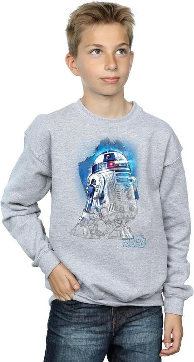 Actual product image Star Wars Boys R2-D2 Brushed Cotton Sweatshirt (140, 146)