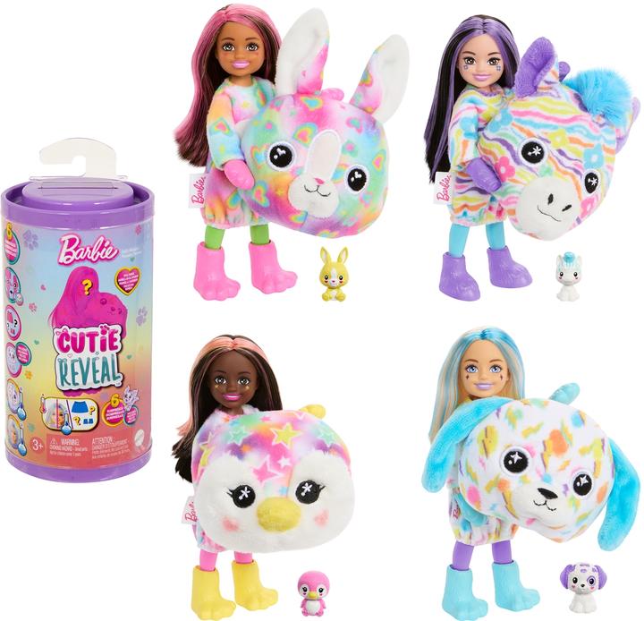 Produktbild Barbie Cutie Reveal Chelsea Color Dream Series (Assortiert)