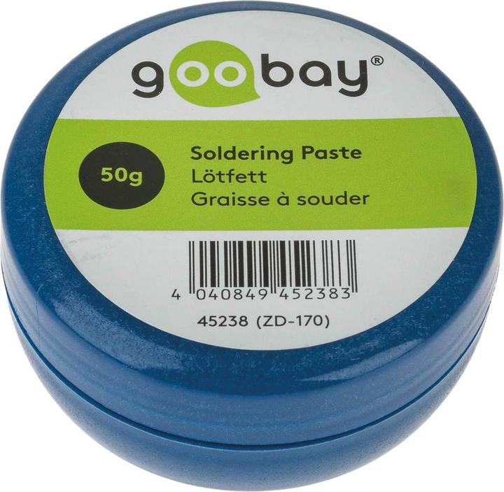 Immagine prodotto Goobay Grasso per saldatura in barattolo, 50 g (Grasso per saldatura)