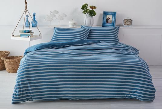 Actual product image Living Home Melange Jersey Double Face (Bedding set, 135 x 200 cm, 80 x 80 cm)