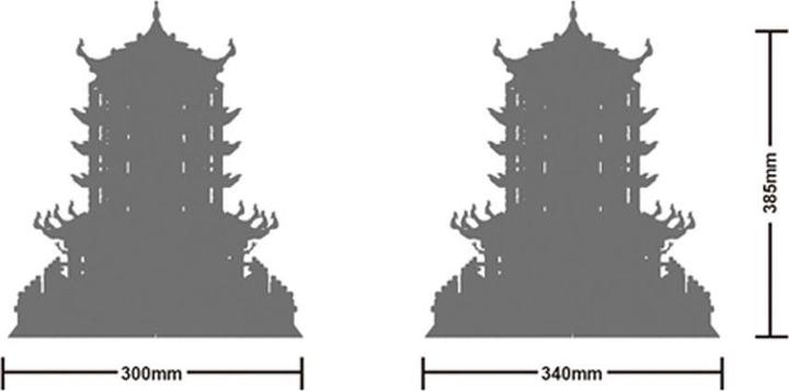 Actual product image Wange Yellow crane tower