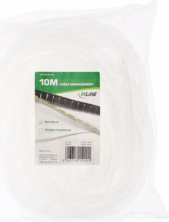 Produktbild InLine Spiralband (Kabelspiralschlauch, 1000 cm)