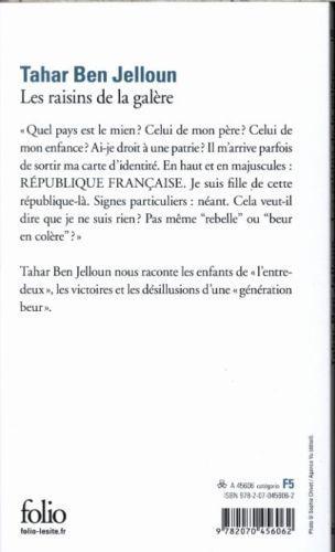 Image du produit Les raisins de la galère (Français, Ben Jelloun Tahar, 2014)
