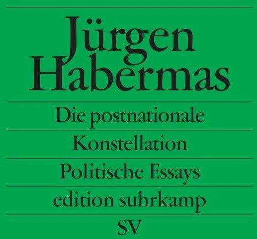 Image du produit Die postnationale Konstellation (Allemand, Jürgen Habermas, 1998)