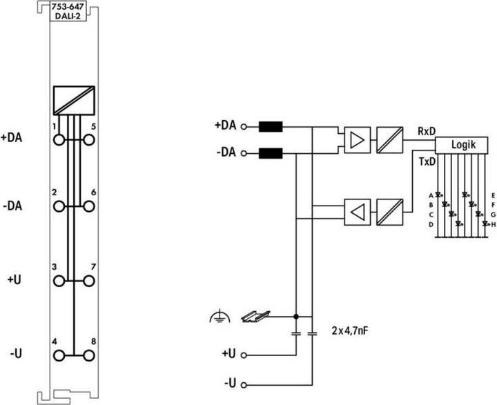 Productafbeelding Wago DALI Multilite Masterterminal 753-647 753-647 (Verwarmingsaandrijving)