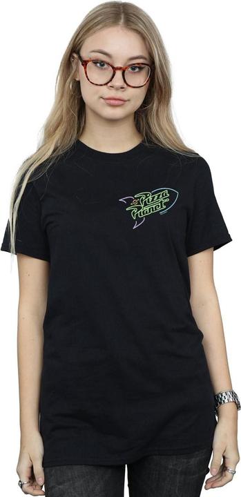 Produktbild Disney Toy Story Neon Pizza Planet Breast Print TShirt (XXL)