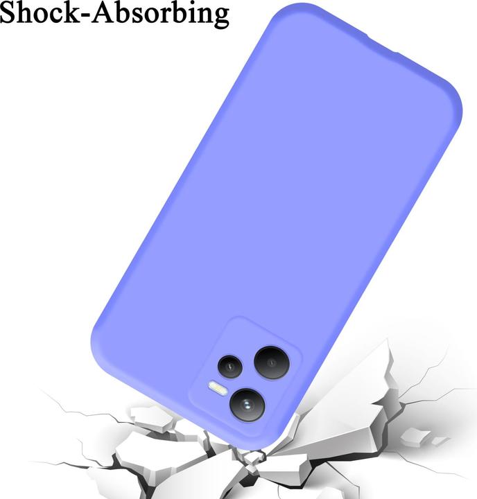 Immagine prodotto Cadorabo Custodia in silicone liquido TPU per Realme C35 / Narzo 50A PRIME (Realme Narzo 50A Prime, Realme C35)