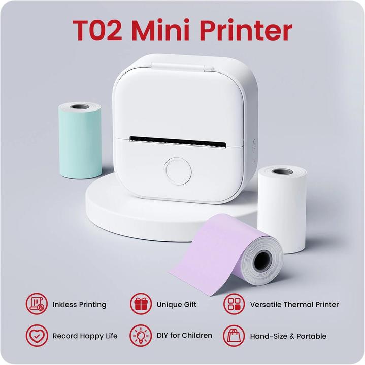 Immagine prodotto Phomemo T02 Mini-Drucker