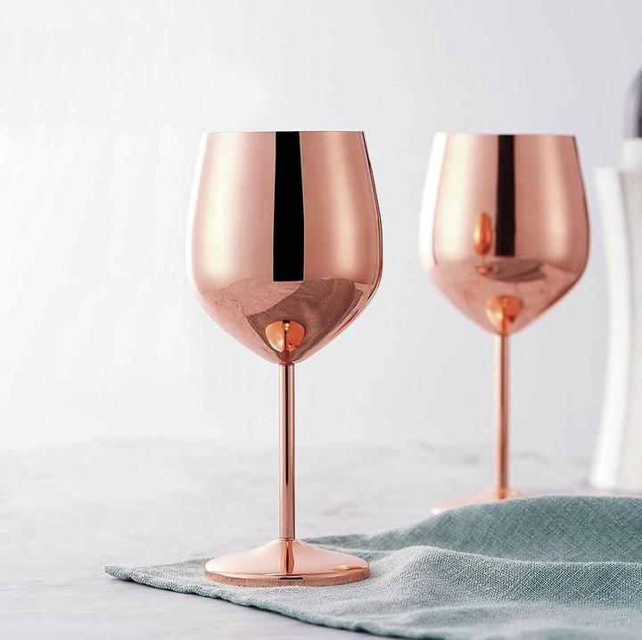 Immagine prodotto Paderno Bicchiere universale da 500 ml, 1 pezzo, rame (50 cl, 1 Occhiali, Set di bicchieri da vino)