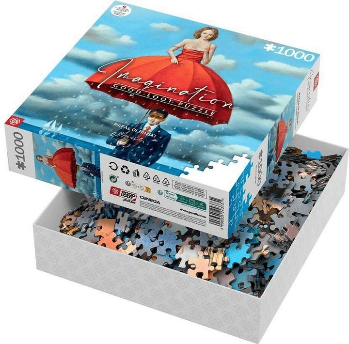 Actual product image Good Loot Rafal Olbinski Imagination Puzzle Defence Against Banality (1000 pieces) (1000 pieces)