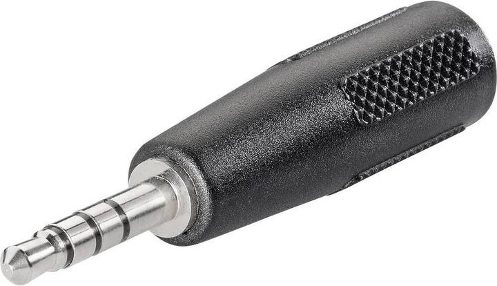 Produktbild BKL Electronic BKL Klinken-Adapter Klinkenstecker 3.5 mm (4 polig) auf Klinkenbuchse 3.5 mm (Stereo) (Klinkenadapter)