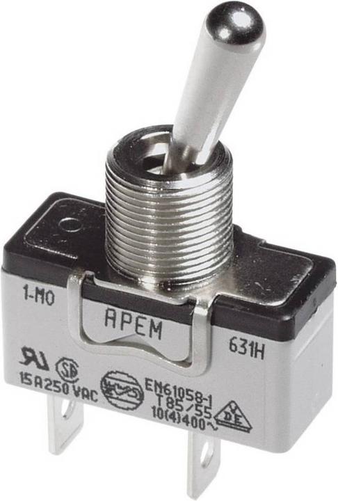 Immagine prodotto APEM Interruttore a leva per corrente elevata 250 V/AC