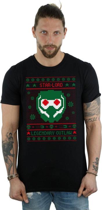 Image du produit - T-shirt GUARDIANS OF THE GALAXY VOL. STAR LORD FAIR ISLE - Homme (XL)