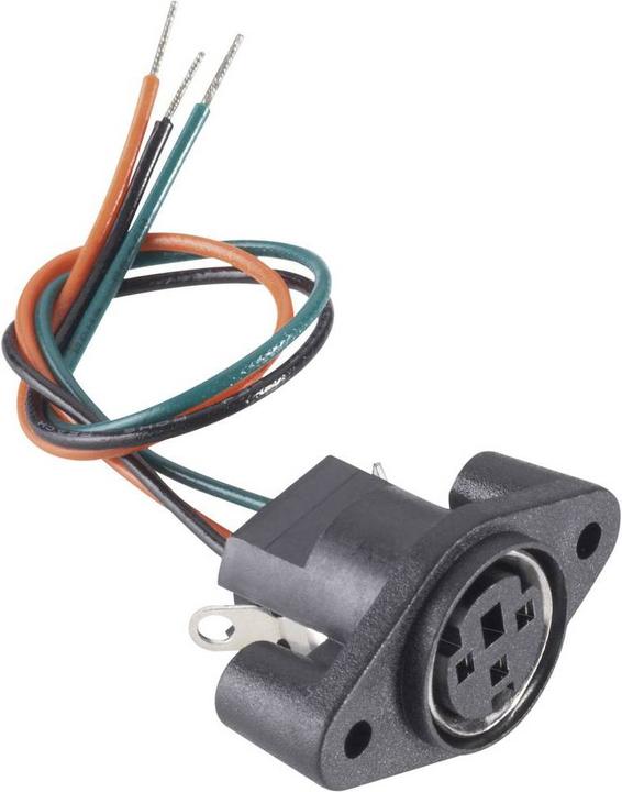 Image du produit BKL Electronic Embase DIN femelle avec câble de raccordement