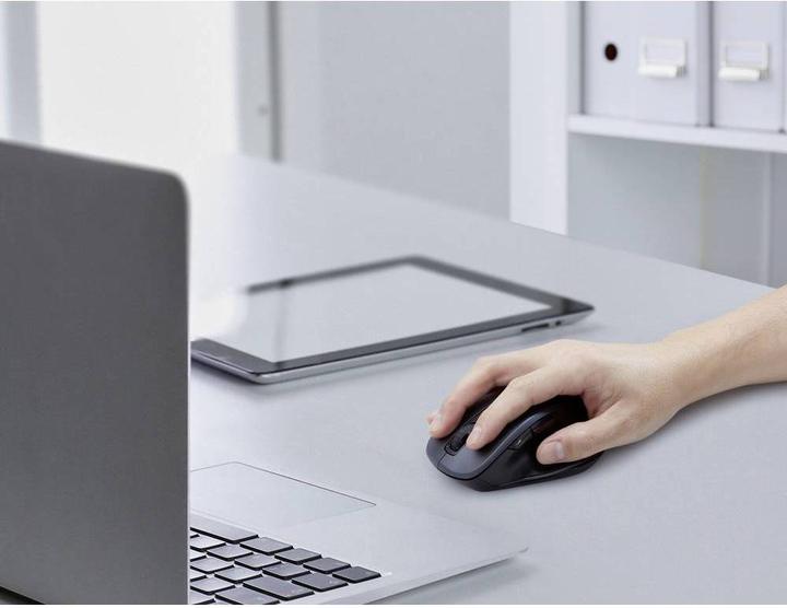 Actual product image Renkforce Bluetooth®, Wireless 3D Mouse Optical Ergonomic Grey (Wireless)