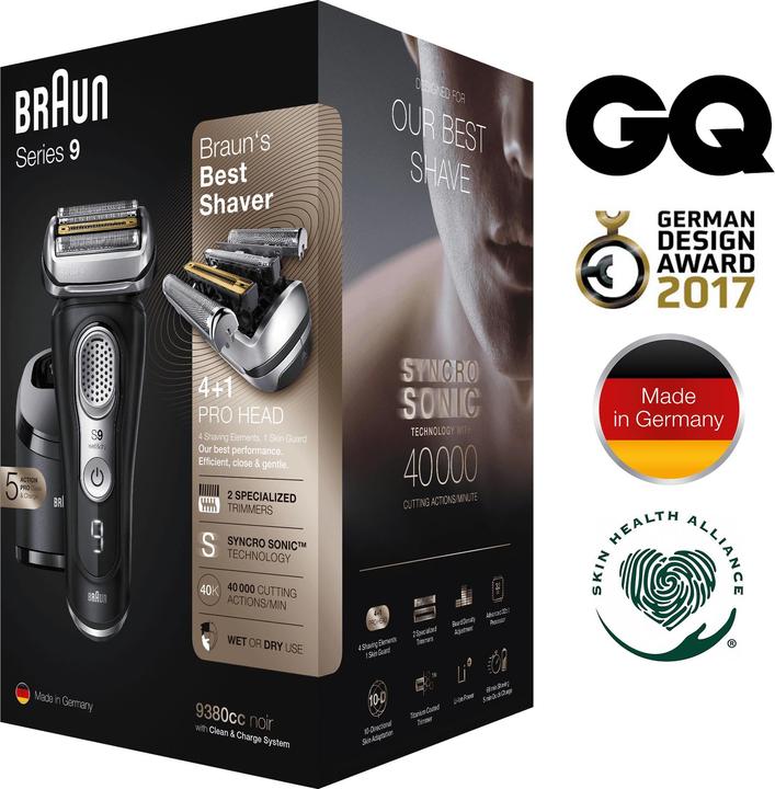 Produktbild Braun Series 9 9380cc wet&dry