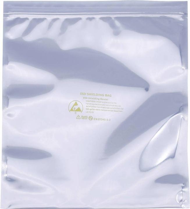 Quadrios ESD zak (L x B) 200 mm x 250 mm afscherming ESD code letter S 10 st. (10 Stuk)