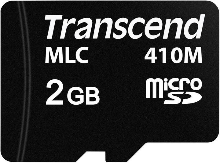 Transcend 410M Flash-Speicherkarte (2 GB, microSD, U1, UHS-I)