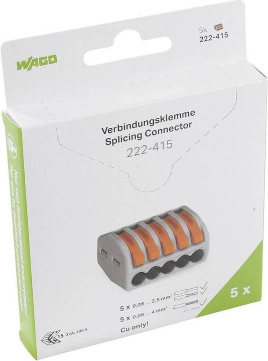 Produktbild Wago Verbindungsklemme - Serie 222