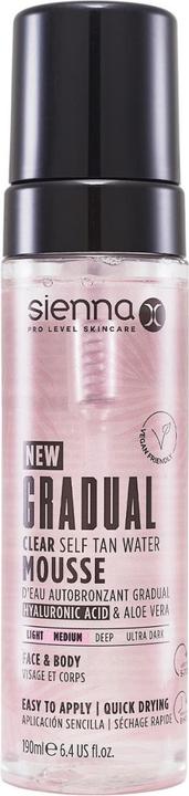 Produktbild Sienna Gradual Clear Water Mousse (Selbstbräunungstuch)