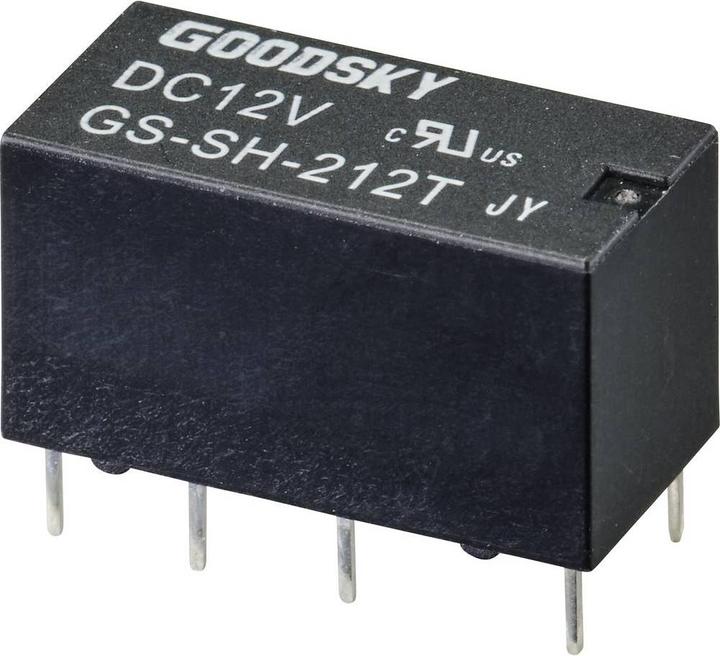 Actual product image Goodsky 12V DPDT print relay