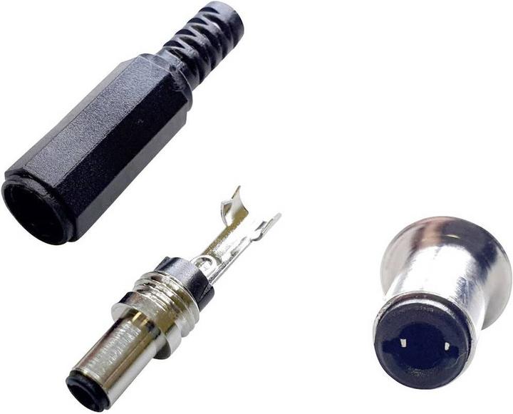 Image du produit BKL Electronic Mâle DC 2.1 mm x 5.5 mm x 9.5 mm, contact à ressort