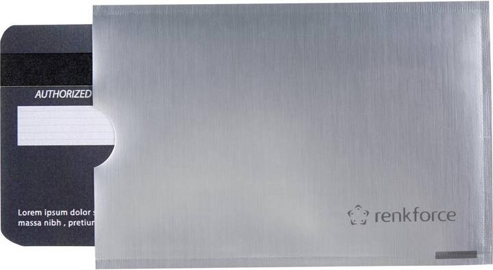 Immagine prodotto Renkforce Copri badge RFID, copertura protettiva in plastica trasparente RF-4504974 1 pz.