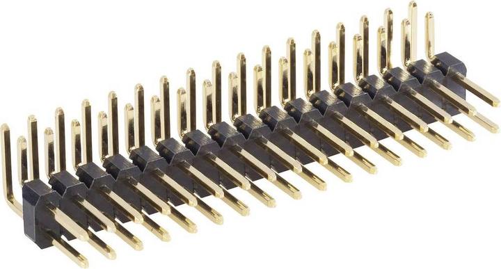BKL Electronic Double row male connector RM 2.54 mm